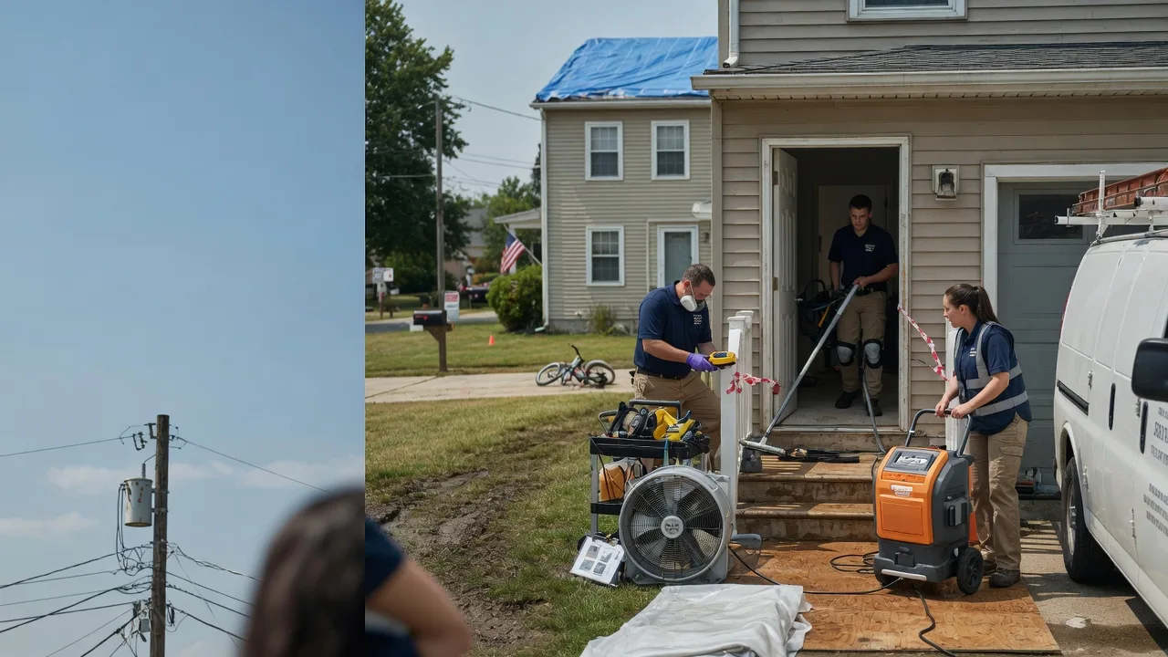 Water Damage Repair in Hainesport, NJ near me
